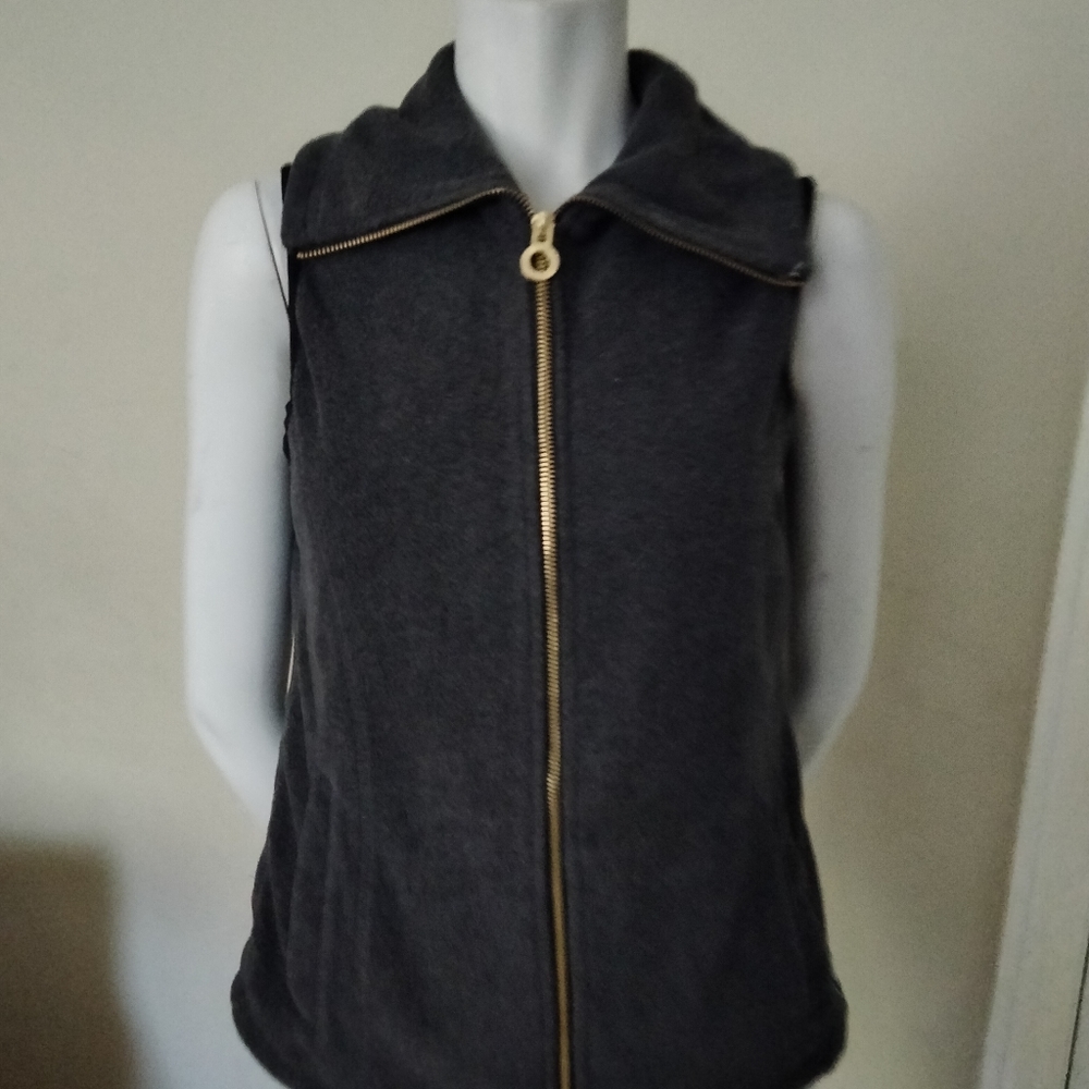 Calvin Klein women's sleeveless fleece vest